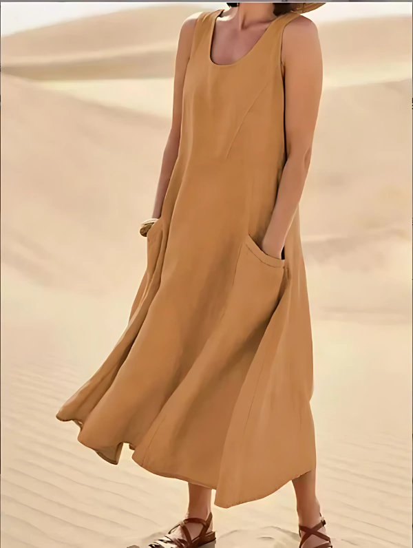 Matilda - Sleeveless Long Dress