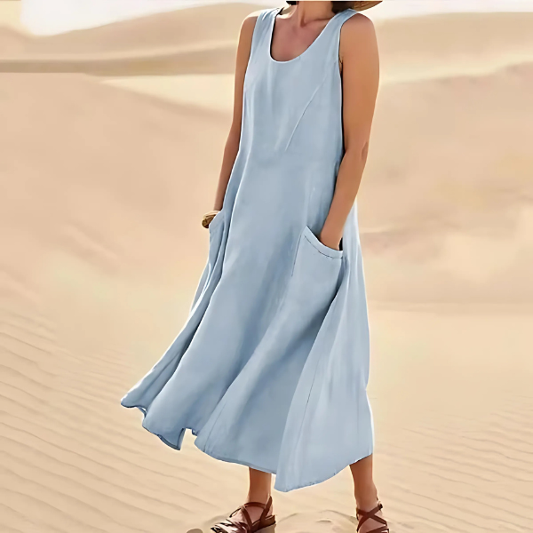 Matilda - Sleeveless Long Dress