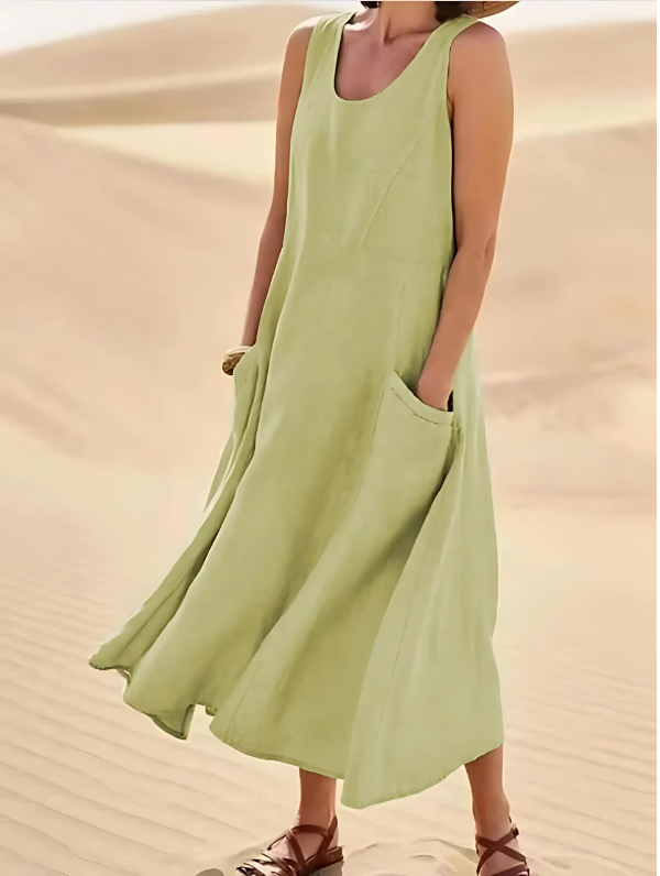 Matilda - Sleeveless Long Dress