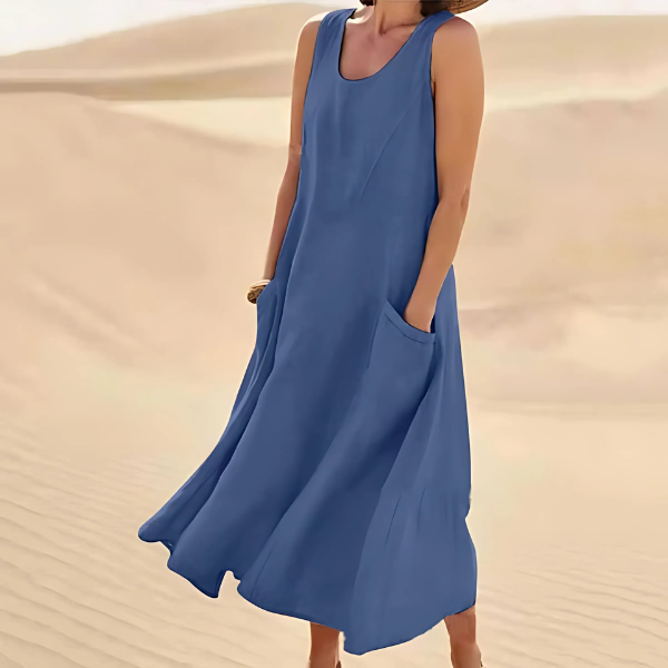 Matilda - Sleeveless Long Dress