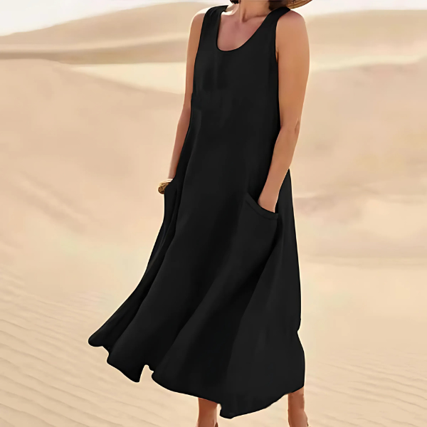 Matilda - Sleeveless Long Dress