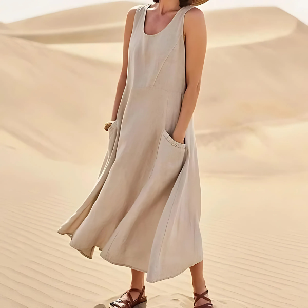 Matilda - Sleeveless Long Dress