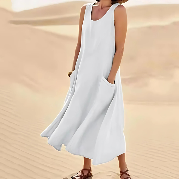 Matilda - Sleeveless Long Dress