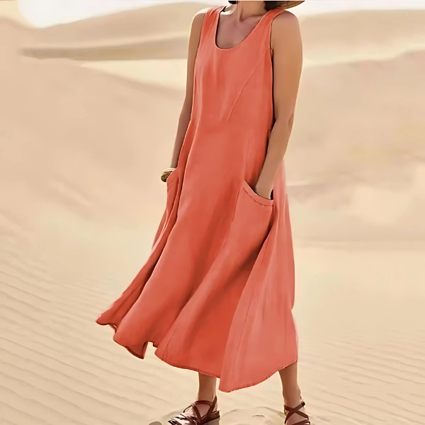 Matilda - Sleeveless Long Dress