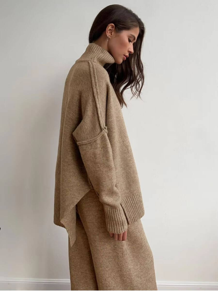 Ayla - Turtleneck Knit Set