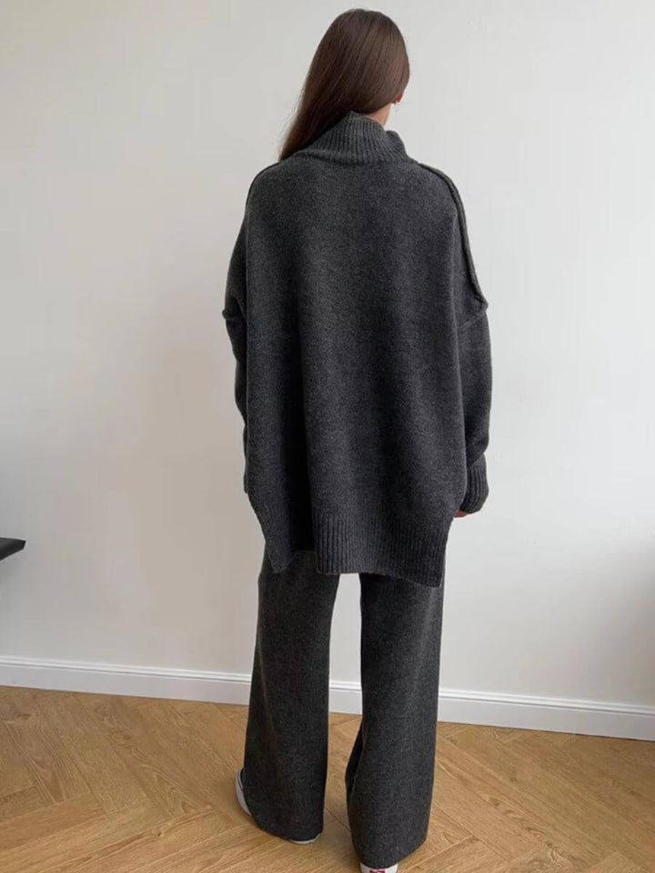 Ayla - Turtleneck Knit Set