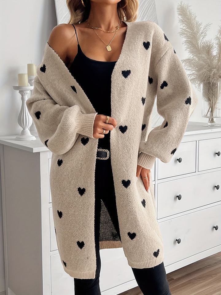 Mihi - Heart Elegance Cardigan